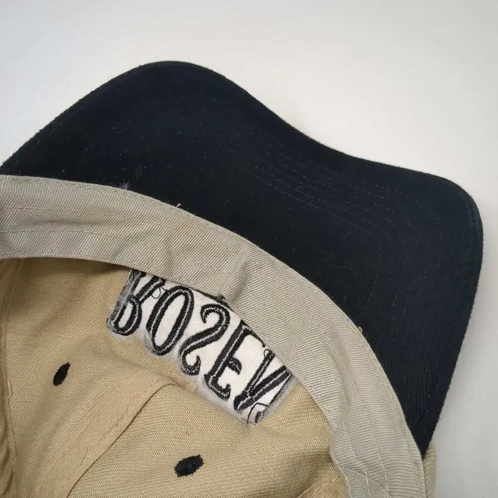 Bullet Line Rosen of Colorado Baseball Cap Brown One Size Slideback Hat Khaki